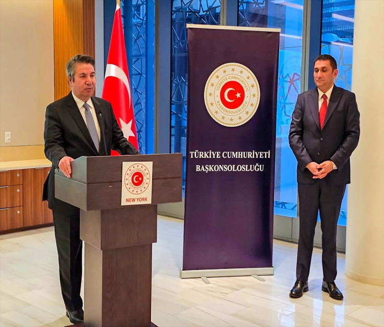 Türkiye'nin BM Daimi Temsilcisi Önal, New York'taki Türk-Amerikan toplumuyla bir araya geldiSerife Çetin