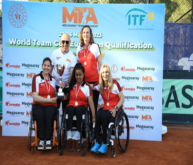 Tekerlekli sandalye teniste Dünya Takimlar Kupasi Avrupa Elemeleri sona erdiSinan Özmüs- Kadinlarda Isviçre, erkeklerde de Fransa birinci oldu