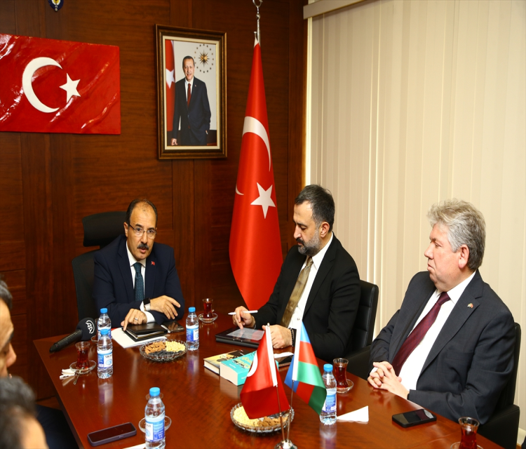 KOSGEB ve ATO heyetleri, Türkiye'nin Bakü Büyükelçiligini ziyaret ettiRuslan Rehimov