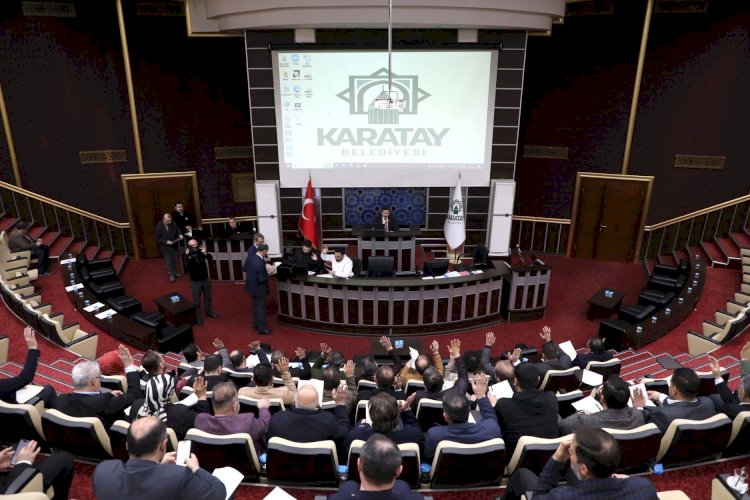 KARATAY BELEDİYESİ’NDE 2025 YILININ İLK MECLİS TOPLANTISI YAPILDI