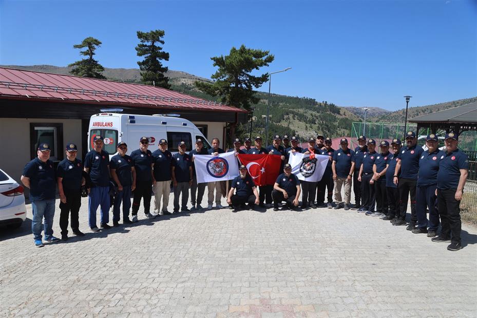 Kahraman Gaziler  Konya Büyükşehir'in Kampında Buluştu