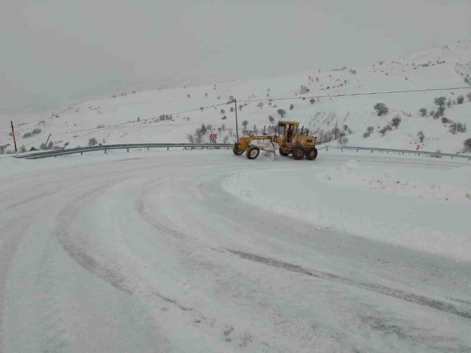 Kayseri’de kapalı yol kalmadı