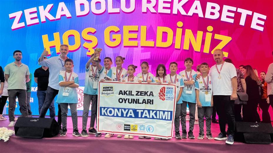Türkiye 7.Akıl ve Zeka Oyunları Finalleri'ne Bu Yıl da Konyalı Öğrenciler Damga Vurdu
