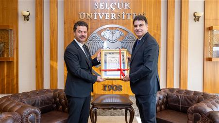 Millî Savunma Bakan Yardımcısı Heybet, Rektör Yılmaz’ı Ziyaret Etti