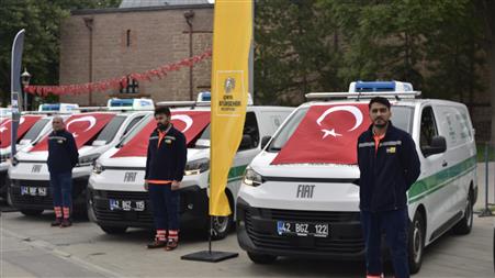 Konya Büyükşehir Belediyesi Filosuna 54 Yeni Araç Daha Kazandırıldı