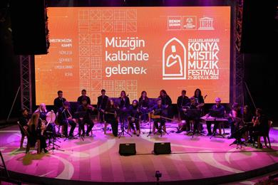 23. Uluslararası Konya Mistik Müzik Festivali Tüm Coşkusuyla Sürüyor