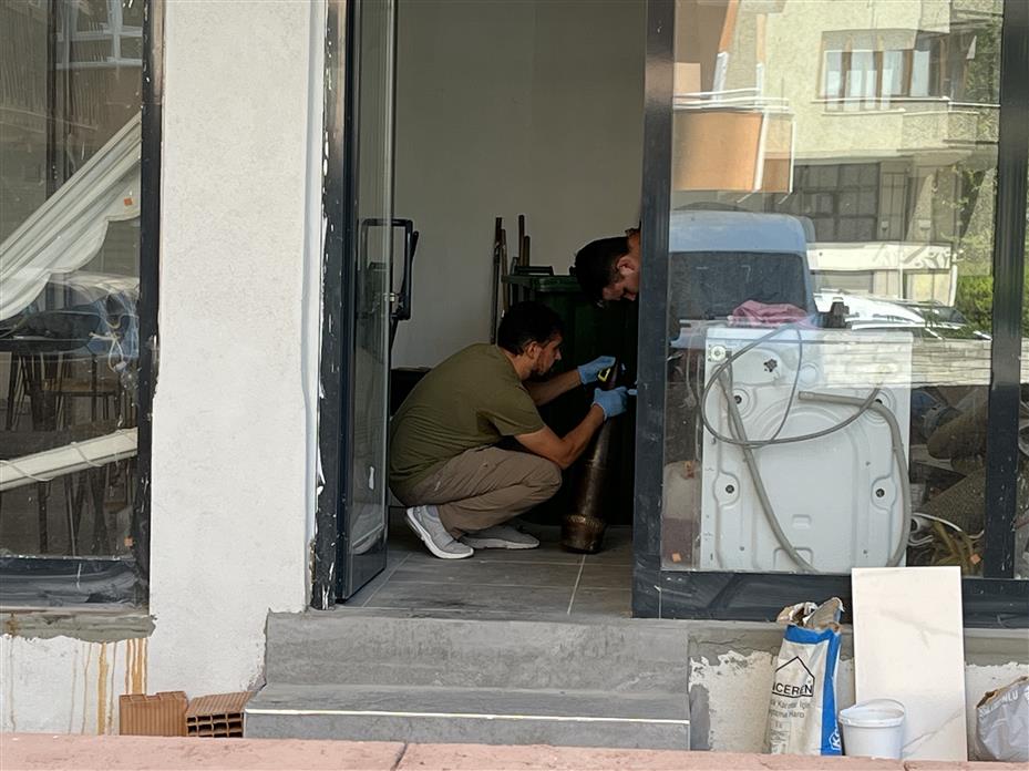  Konya'da Bir Apartmanda Top Mermisi Bulundu