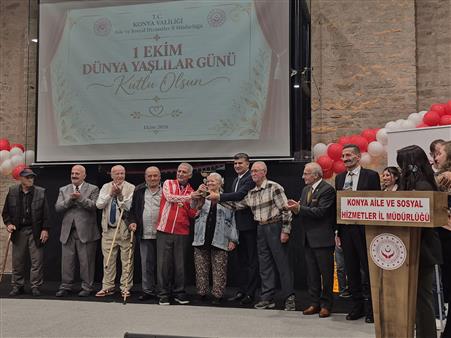 Konya’da Yaşlılar Günü’ne Özel Anlamlı Program