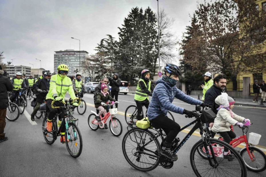 Başkent’te pedallar epilepsi hastaları için çevrildi