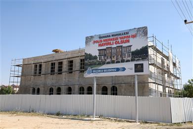 Selçuklu’ya Yeni Polis Merkezi: Buhara Polis Merkezi’nde Çalışmalar Sürüyor