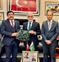 Pakistan Büyükelçiliği Müsteşarı’ndan Cumhurbaşkanı Başdanışmanı’na taziye ziyareti