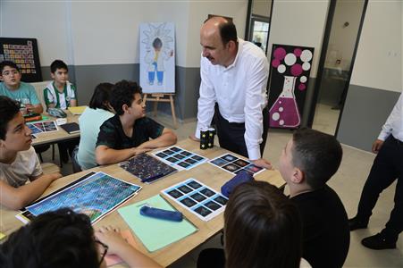 Başkan Altay Bilgehane ve Yaz Kur’an Kursu’nda Eğitim Gören Öğrencilerle Buluştu