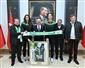 Bodrumspor Kadın Voleybol Takımı’ndan Eskişehir Valisi Aksoy’a ziyaret