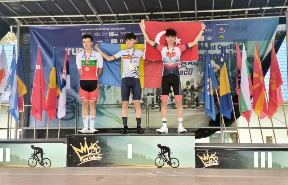 Torku'nun Genç Pedalı Balkanlarda Tarih Yazdı