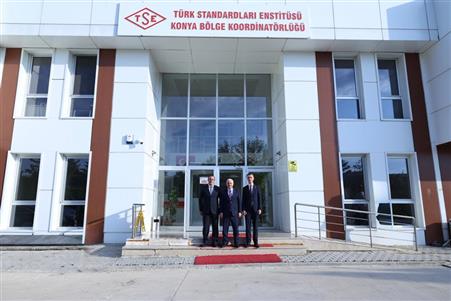 Vali Akın’dan TSE Konya Bölge Koordinatörlüğüne Ziyaret
