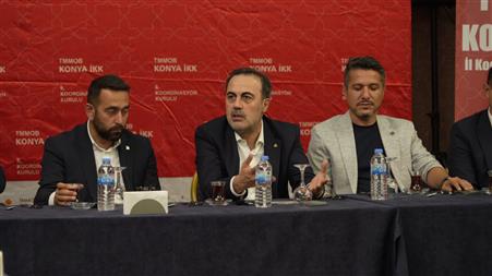 Başkan Öztürk, TMMOB Konya İKK İstişare Toplantısı'na Konuk Oldu 