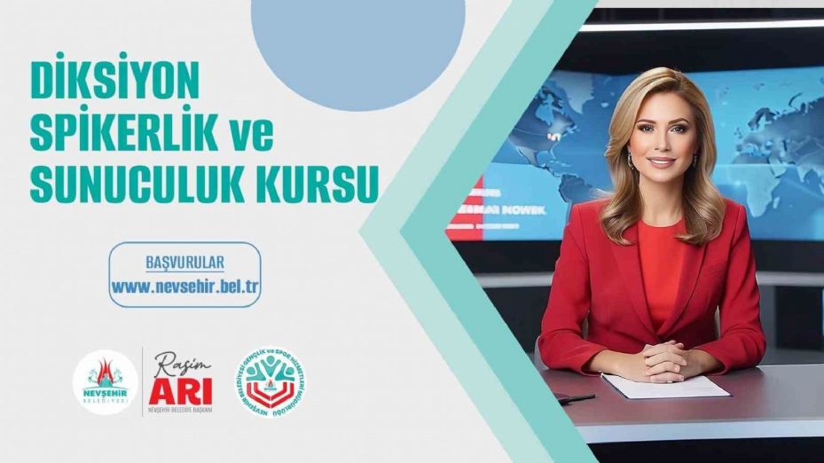 ’Diksiyon, Spikerlik ve Sunuculuk’ kurs kayıtları başladı