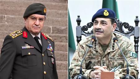 Genelkurmay Başkanı Bayraktaroğlu, Pakistanlı mevkidaşı Munir ile telefonda görüştü