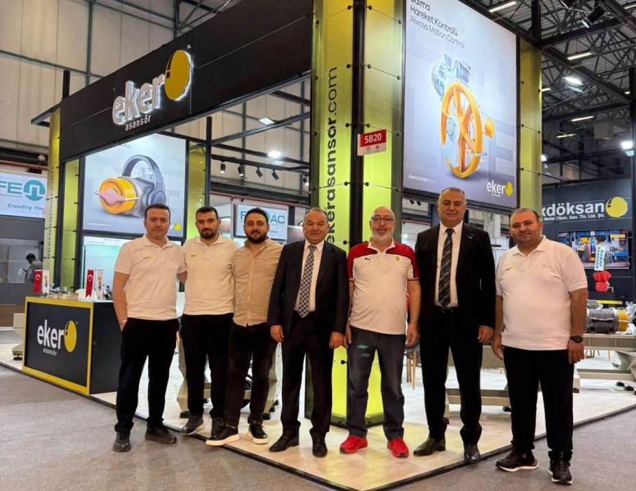 EKER Asansör, Asansör İstanbul 2025 Fuarı’nda Fark Yarattı