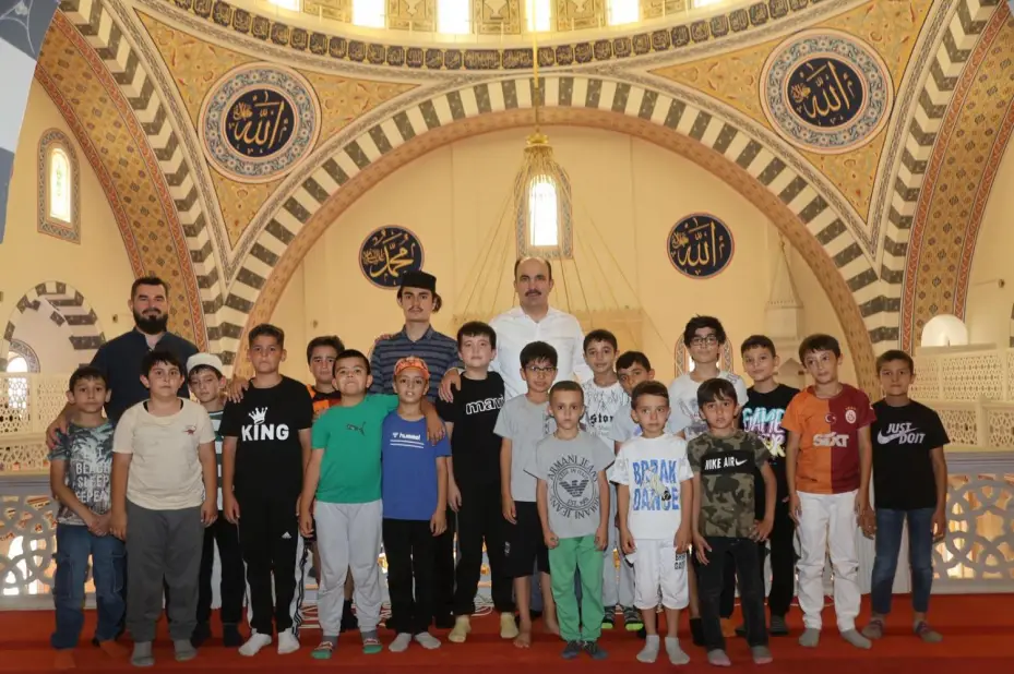 Başkan Altay Yaz Kur'an Kursu Öğrencileriyle Buluştu 