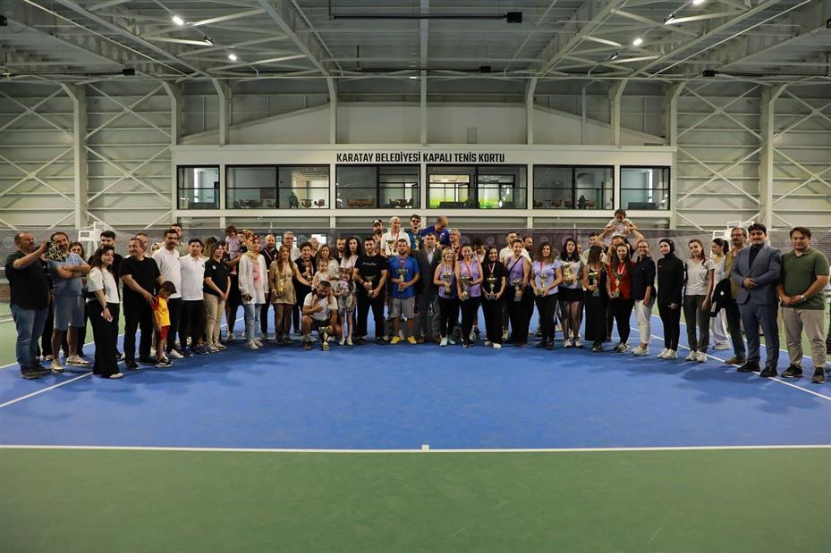 Karatay Tenis Kortu'nda Final Heyecanı