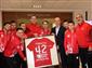 Başkan Pekyatırmacı Özel Sporcular Futsal Milli Takımı'nı Misafir Etti