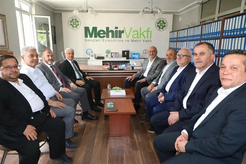 Vali İbrahim Akın’dan Mehir Vakfı’na Ziyaret