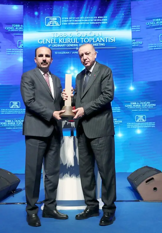 TDBB Başkanı Altay: "Türk Dünyasında İhtiyaç Duyan Tüm Üye ve Kardeş Şehirlerin Yanında Olmayı, Zulme Karşı Dimdik Durmayı Sürdüreceğiz"