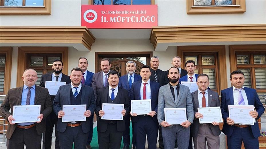 Eskişehir İl Müftülüğünde Talim ve Tashih-i Hurûf Kursu tamamlandı
