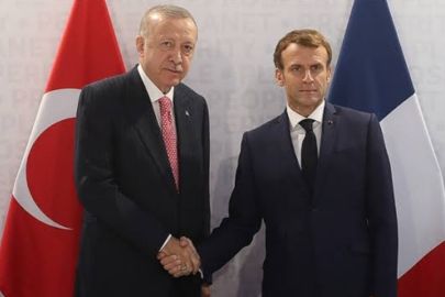 Cumhurbaşkanı Erdoğan, Fransız mevkidaşı Macron ile telefonda görüştü