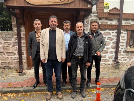 Yeni Medya Cemiyeti'nden Kemal Soylu'ya Başsağlığı Ziyareti