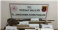 Yozgat’ta Kaçak kazı yapan baba oğula suçüstü yakalandı