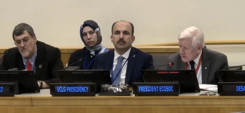 Başkan Altay BM'de Konuştu: "Gazze’nin Sessiz Çığlığına Kulak Vermeliyiz"