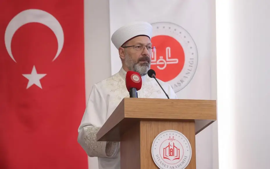 Diyanet İşleri Başkanı Erbaş’tan Kurban Bayramı mesajı