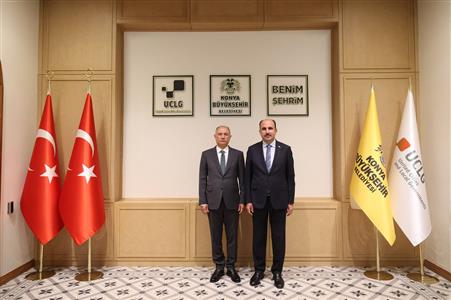 AK Parti Genel Başkan Vekili Efkan Âlâ, Başkan Altay’ı Ziyaret Etti