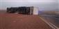 Aksaray’da tır devrildi: 1 yaralı