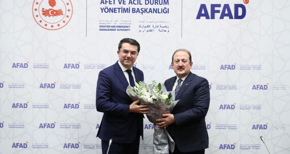 AFAD Başkanlığına atanan Pehlivan görevine başladı