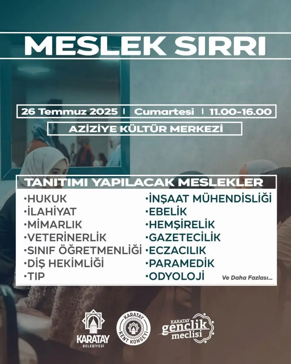 Karatay'dan Üniversite Tercih Sürecinde Gençlere Destek