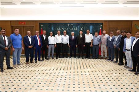 Vali İbrahim Akın, Muhtarlarla Bir Araya Geldi