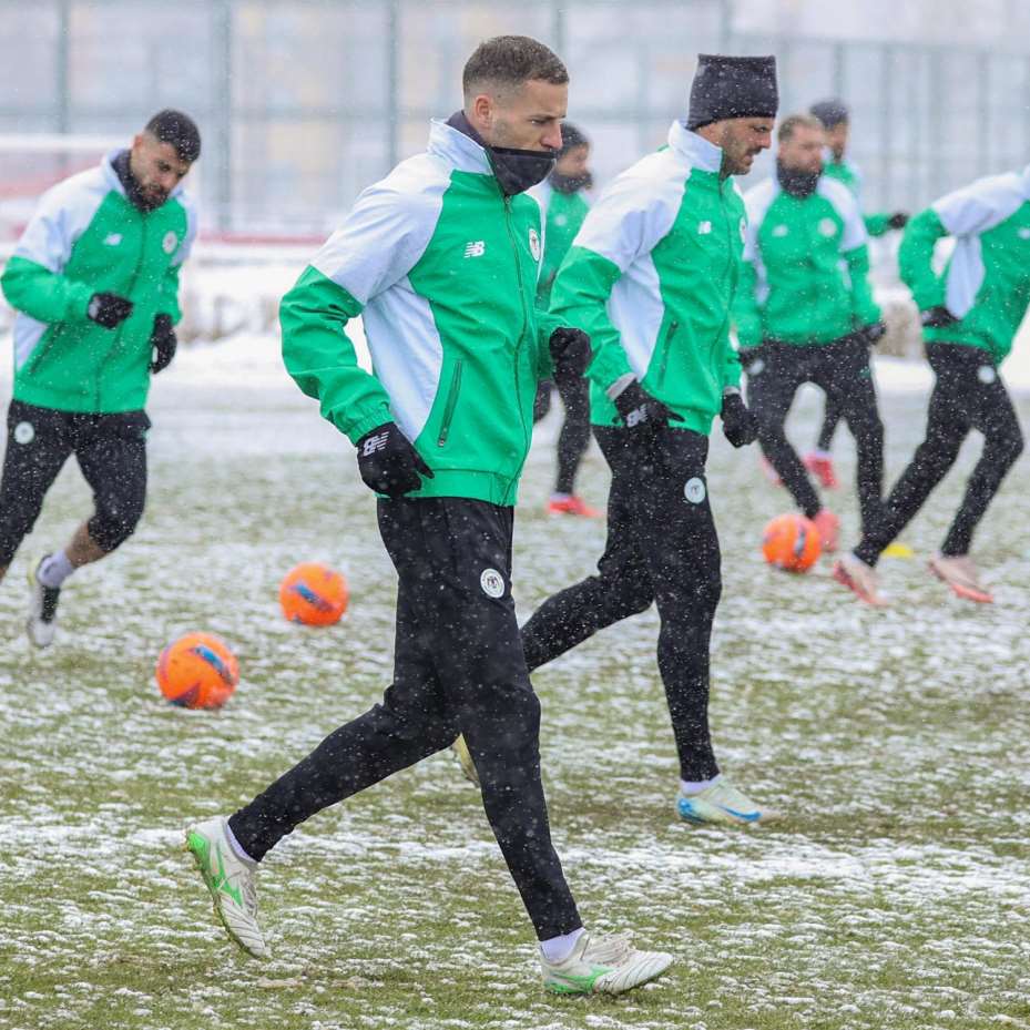 Konyaspor’da, Kayserispor maçı hazırlıkları tamamlandı
