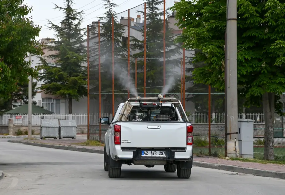 Selçuklu'da İlaçlama Çalışmaları Başladı