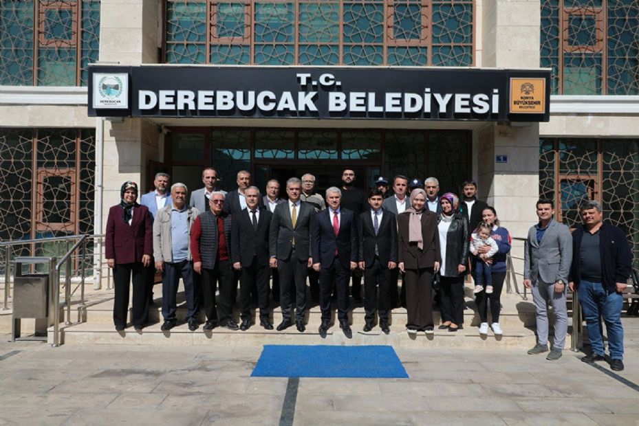 Vali İbrahim Akın, Derebucak İlçemizi Ziyaret Etti