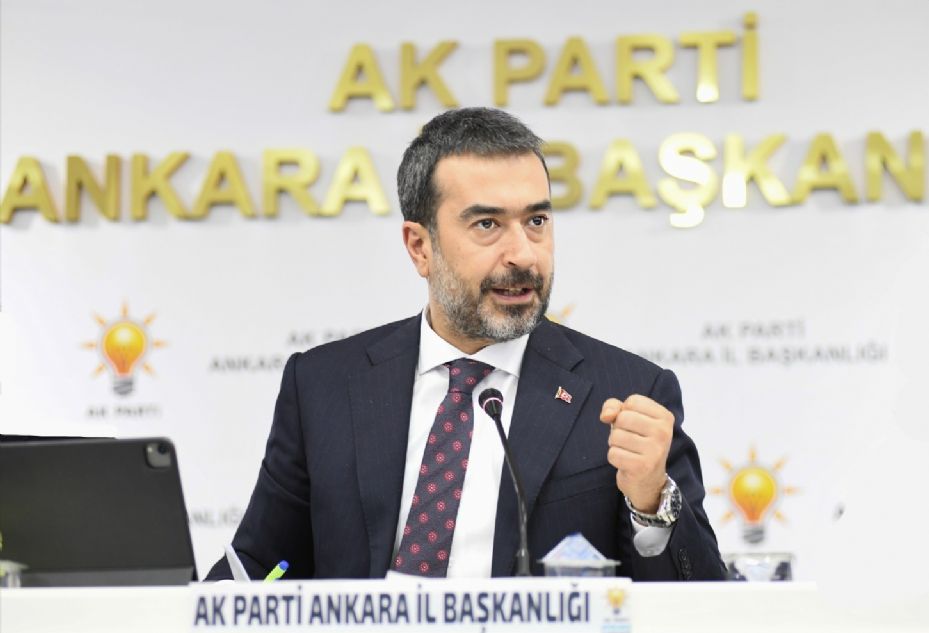 AK Parti Ankara İl Başkanı Özcan’dan CHP’li belediyelere eleştiri