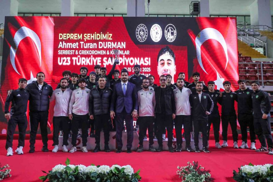 U23 Grekoromen Türkiye Güreş Şampiyonası tamamlandı