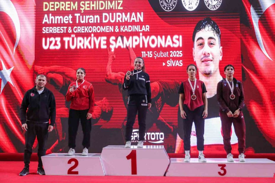 U23 Kadınlar Türkiye Güreş Şampiyonası sona erdi