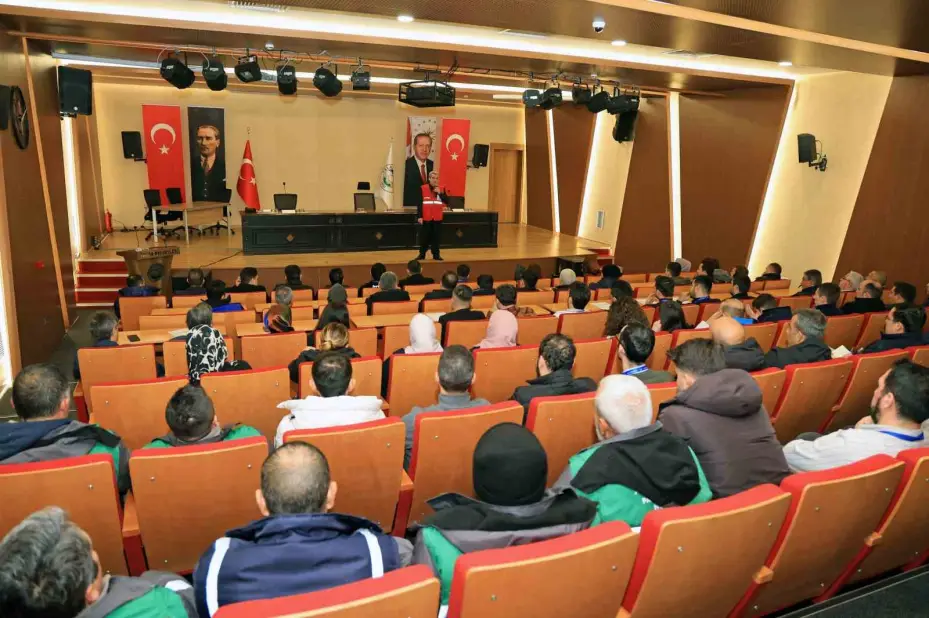 Talas personeline ilk yardım eğitimi
