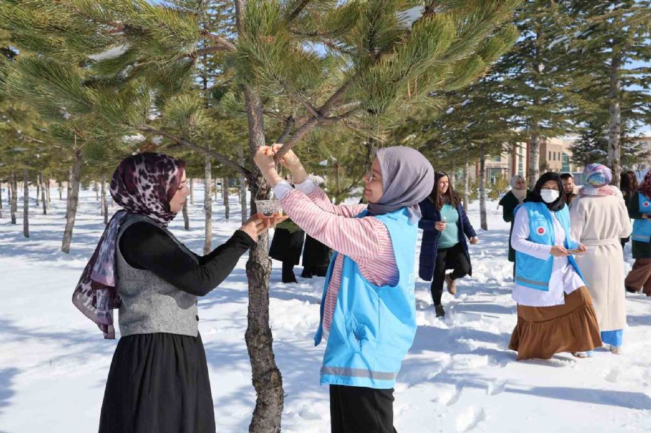 Sokak hayvanlarını unutmadılar