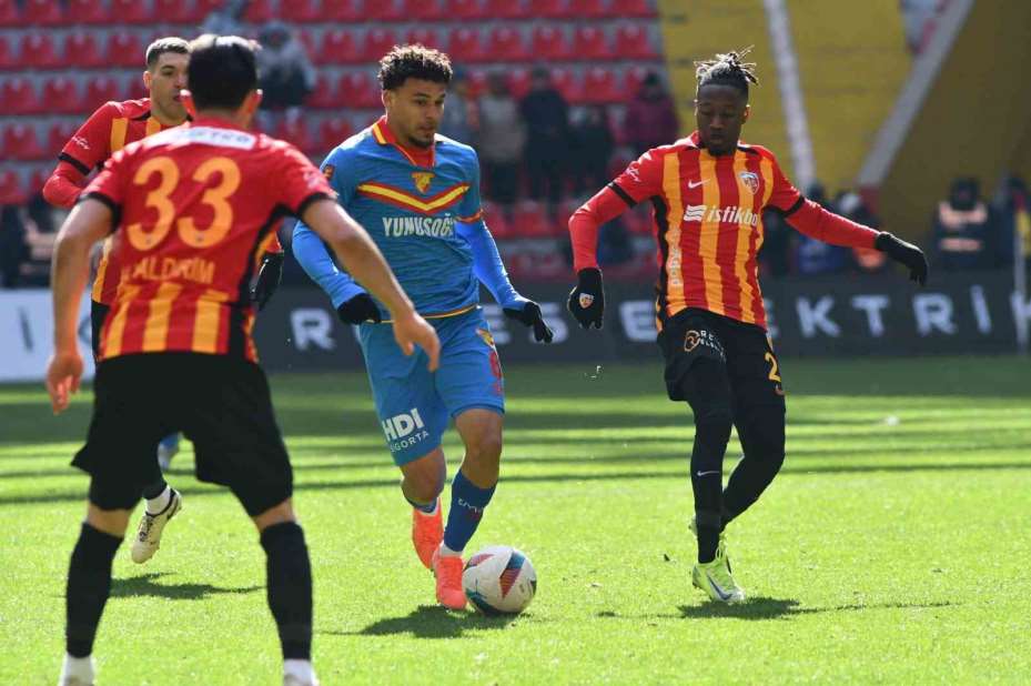 Trendyol Süper Lig: Kayserispor: 1 - Göztepe: 0 (Maç sonucu)
