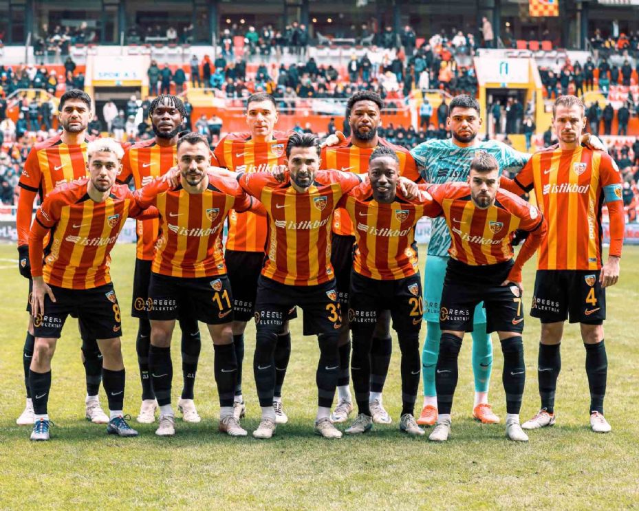 Kayserispor’un iç saha karnesi