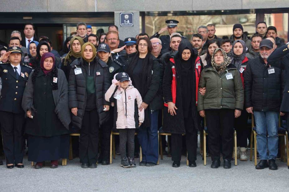 Kazada şehit olan polis memuru memleketine uğurlandı